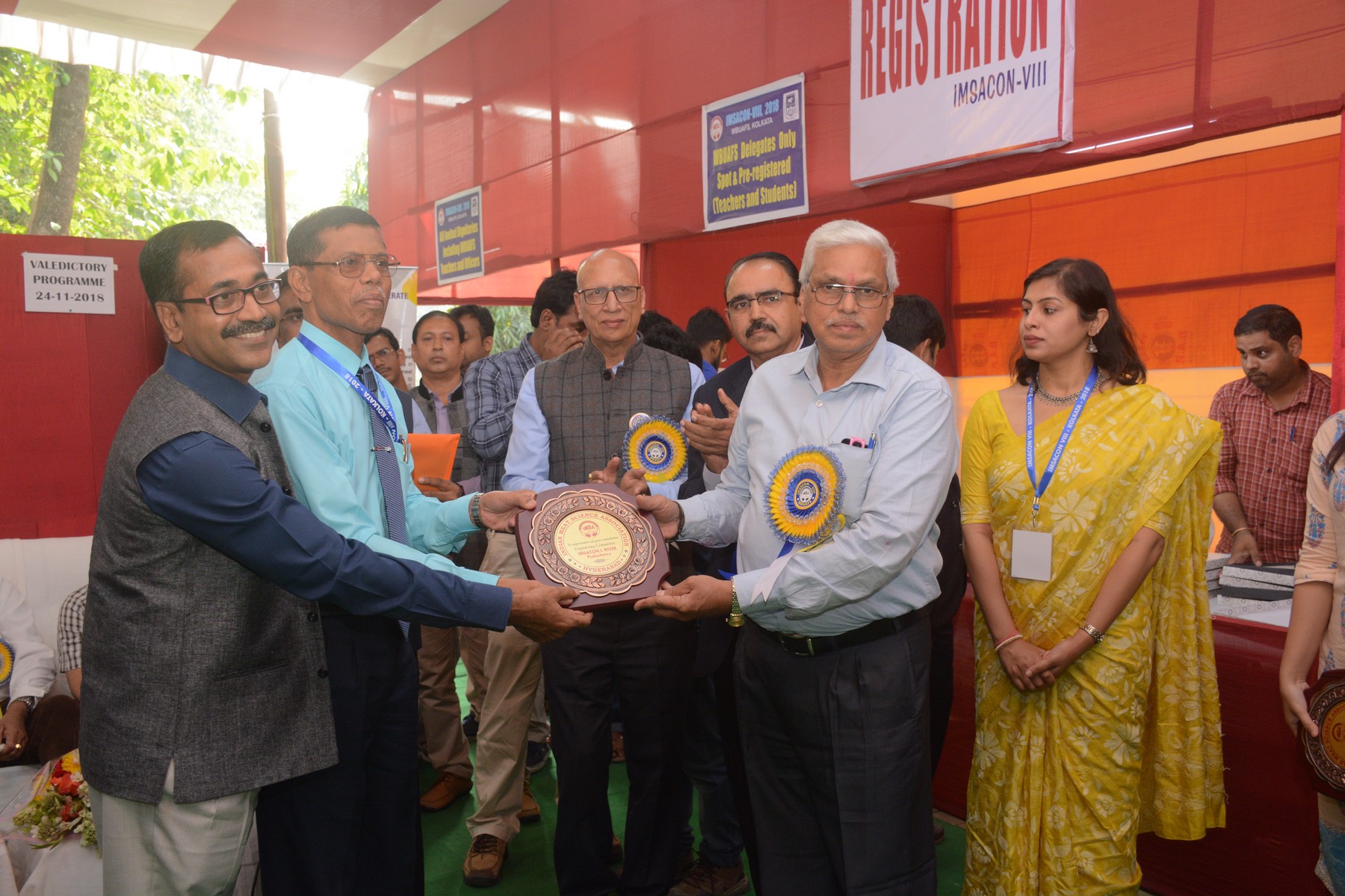 Glimpses of IMSACON-VIII (2018) at Kolkata, India